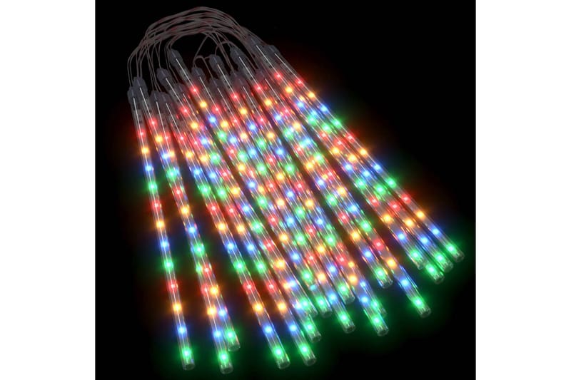 20stk Meteorlys 30 cm 480 LED innendørs og utendørs - Flerfarget - Trappebelysning - Lyslist - Dekorasjonsbelysning