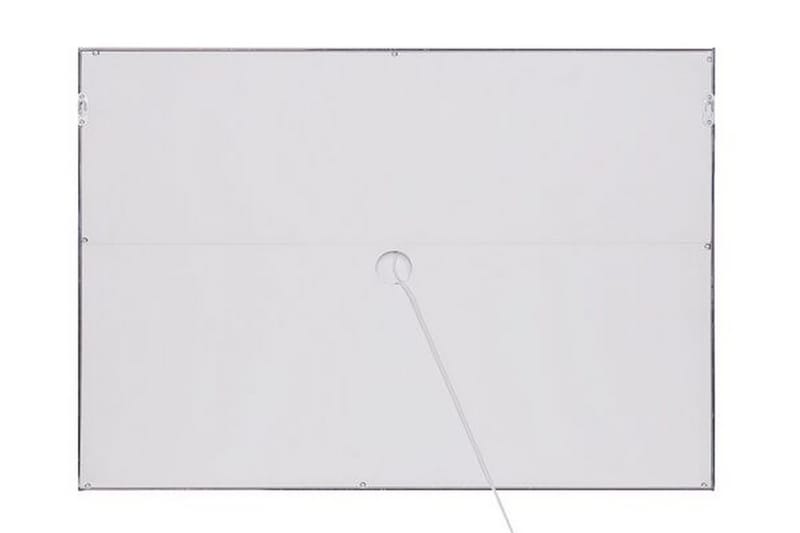 Speil Krzyzewski LED 60x80 cm - Sølv - Baderomsspeil med belysning - Speil - Baderomsspeil