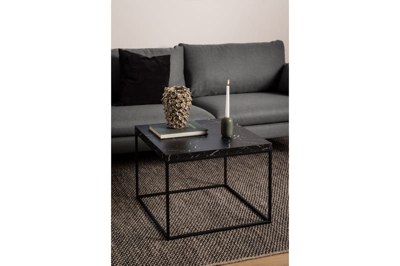 Sofabord Adisan 60x60 cm - Sort - Sofabord & salongbord