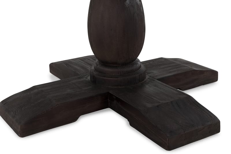 Spisebord Suzon 150 cm Rundt - Brun - Spisebord & kjøkkenbord