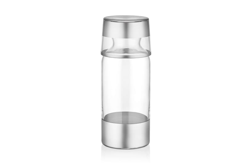 Vannkaraffel - Sølv - Bokser & syltetøyglass - Vannkaraffel - Glassmugge