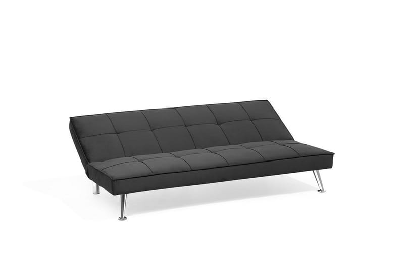 Divansofa Hasle 168 cm - Svart - Møbler - Sofaer - Sovesofaer - Langsgående sovesofa