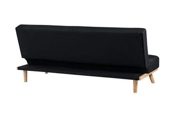 Sovesofa Froya 183 Cm - Svart - Møbler - Sofaer - Sovesofaer - Langsgående sovesofa