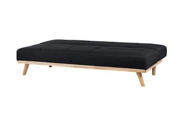 Sovesofa Froya 183 Cm - Svart - Møbler - Sofaer - Sovesofaer - Langsgående sovesofa