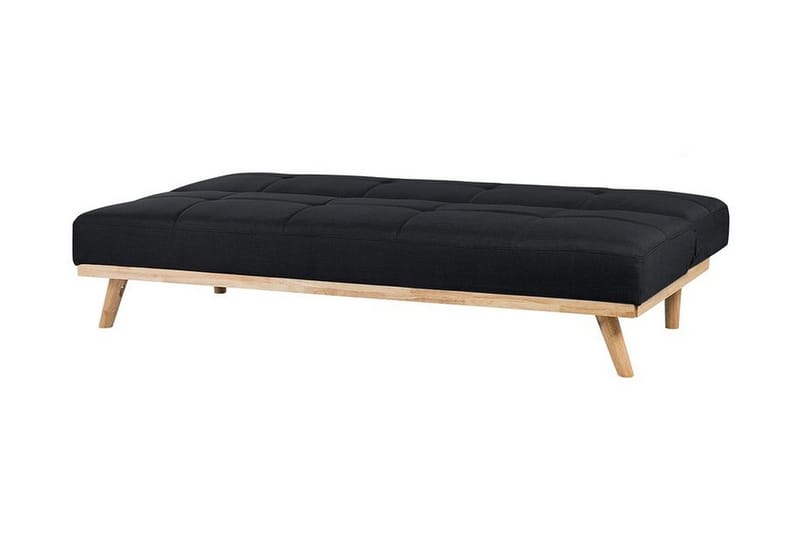 Sovesofa Froya 183 Cm - Svart - Møbler - Sofaer - Sovesofaer - Langsgående sovesofa
