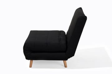 Sovesofa Setten 104 cm - Svart - Møbler - Sofaer - Sovesofaer - Langsgående sovesofa