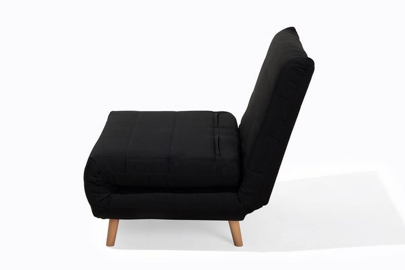 Sovesofa Setten 104 cm - Svart - Møbler - Sofaer - Sovesofaer - Langsgående sovesofa