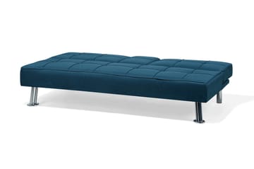Divansofa Roxen 168 cm - Blå - Møbler - Sofaer - Sovesofaer - Langsgående sovesofa
