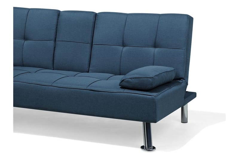 Divansofa Roxen 168 cm - Blå - Møbler - Sofaer - Sovesofaer - Langsgående sovesofa