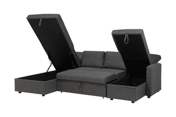 Sovesofa Karrabo 285 cm - Grå - Møbler - Sofaer - Sovesofaer - Langsgående sovesofa