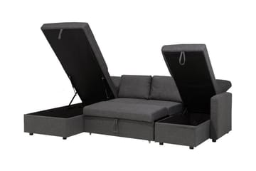 Sovesofa Karrabo 285 cm - Grå - Møbler - Sofaer - Sovesofaer - Langsgående sovesofa