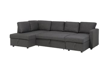 Sovesofa Karrabo 285 cm - Grå - Møbler - Sofaer - Sovesofaer - Langsgående sovesofa