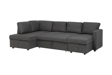 Sovesofa Karrabo 285 cm - Grå - Møbler - Sofaer - Sovesofaer - Langsgående sovesofa