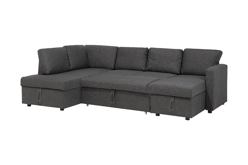 Sovesofa Karrabo 285 cm - Grå - Møbler - Sofaer - Sovesofaer - Langsgående sovesofa