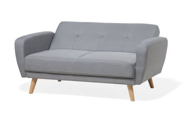 Sovesofa Florli 155 cm - Grå - Møbler - Sofaer - Sovesofaer - Langsgående sovesofa