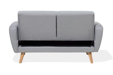 Sovesofa Florli 155 cm - Grå - Møbler - Sofaer - Sovesofaer - Langsgående sovesofa