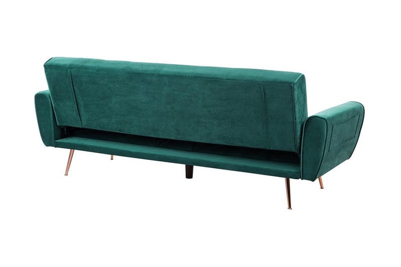 Sovesofa Selnes 212 cm - Grønn - Møbler - Sofaer - Sovesofaer - Langsgående sovesofa