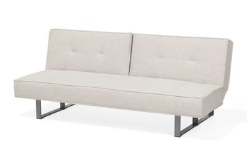 Sovesofa Dublin 190 cm - Beige | Grå - Møbler - Sofaer - Sovesofaer - Langsgående sovesofa