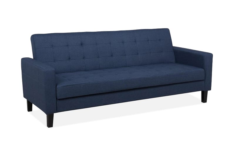 Sovesofa Vehkoo 200 cm - Blå - Møbler - Sofaer - Sovesofaer - Langsgående sovesofa