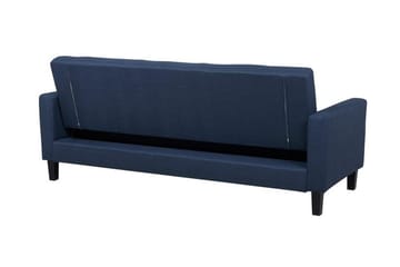 Sovesofa Vehkoo 200 cm - Blå - Møbler - Sofaer - Sovesofaer - Langsgående sovesofa