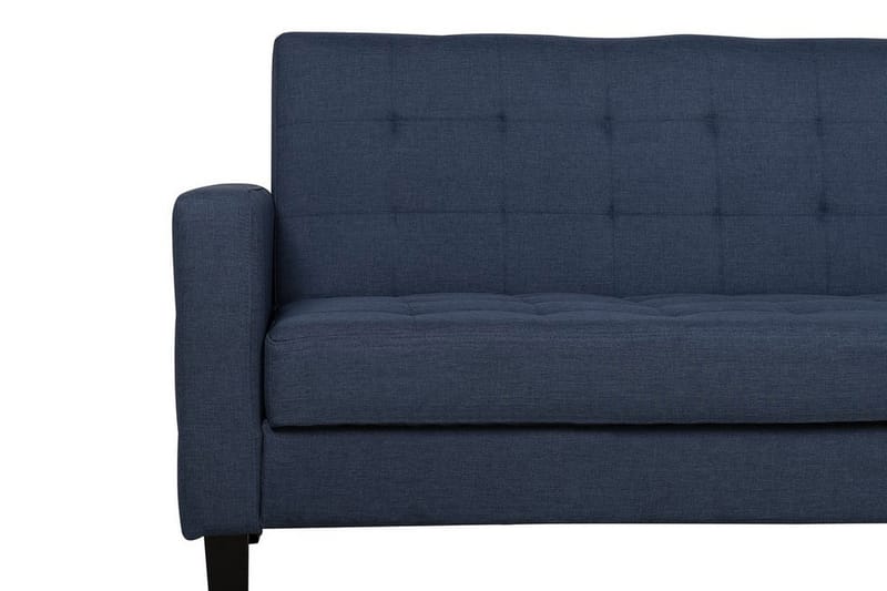 Sovesofa Vehkoo 200 cm - Blå - Møbler - Sofaer - Sovesofaer - Langsgående sovesofa