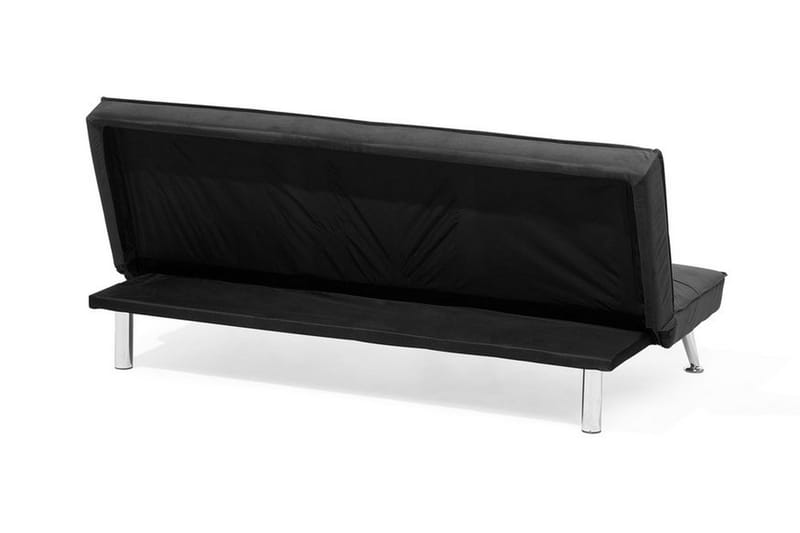 Divansofa Hasle 168 cm - Svart - Møbler - Sofaer - Sovesofaer - Langsgående sovesofa