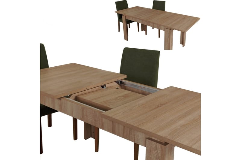 Spisebord Skoglund Forlengningsbart - Brun - Spisebord & kjøkkenbord
