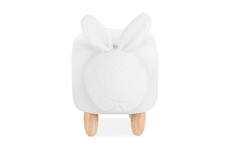 Sittepuff Ripplinger - Hvit - Puff