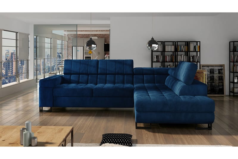 Hjørnesofa Freswick Høyre - Møbler - Sofaer - Sovesofaer - Langsgående sovesofa