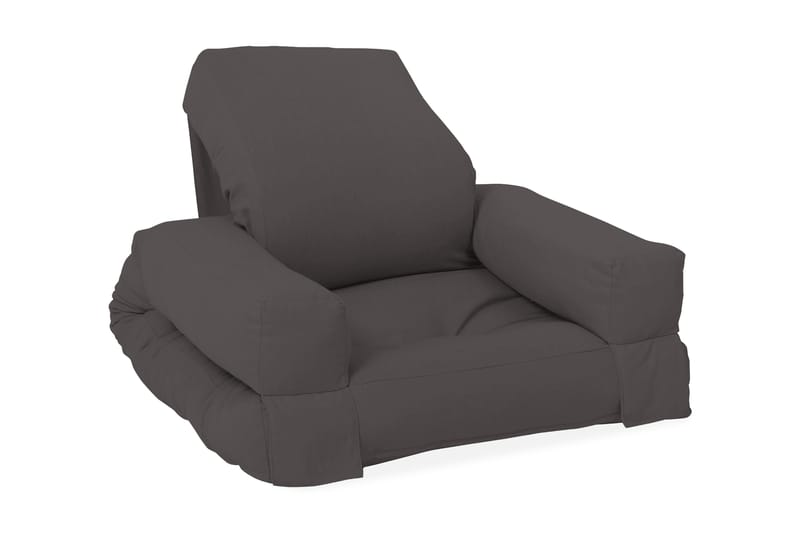 Barnelenestol Mini Hippo Mørkegrå - Barnelenestol
