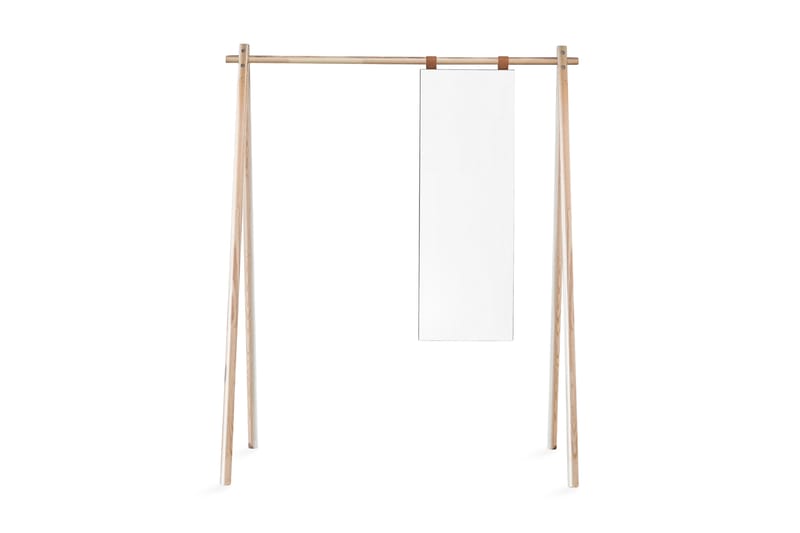Klesstativ Hongi med Speil Tre/Natur - Karup Design - Klestativ