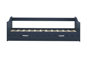 Bäddsoffa ram grå furu 90x200 cm - Møbler - Sofaer - Sovesofaer - Langsgående sovesofa
