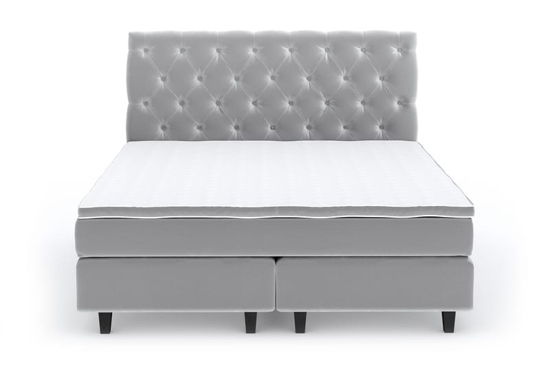 Romance Luxury Velvet Sengepakke 180x200 - Komplett sengepakke - Kontinentalsenger - Dobbeltsenger