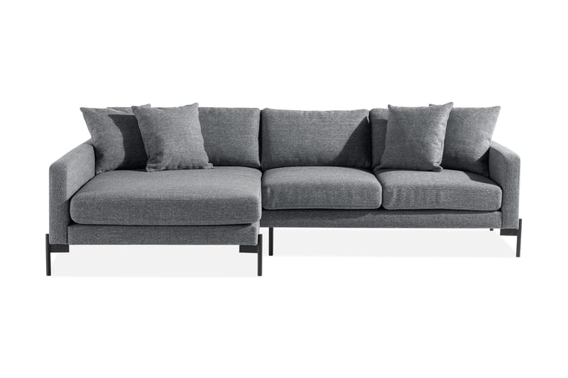 Divansofa Ljuvlig Venstre med Pynteputer - Sofaer med sjeselong