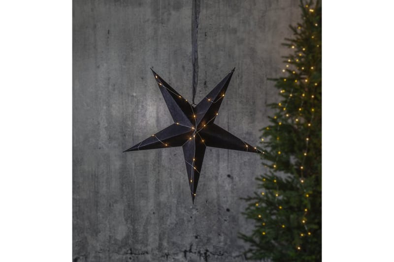 Star Trading Velvet Julestjerne 60 cm - Julelys - Adventsstjerne