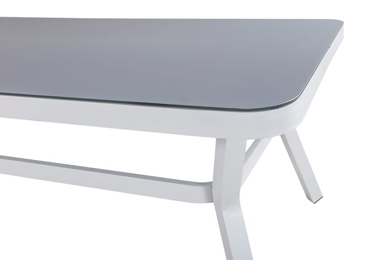 Spisebord Virya 200 cm Hvit/Grå - Venture Home - Spisebord ute