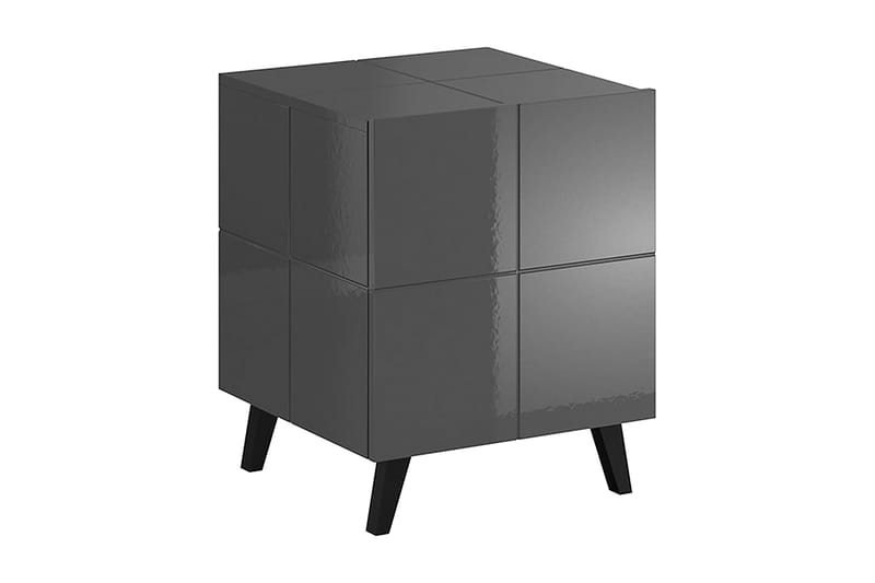 Nattbord Ebreon 46 cm + LED 2-pk - Sengebord & nattbord