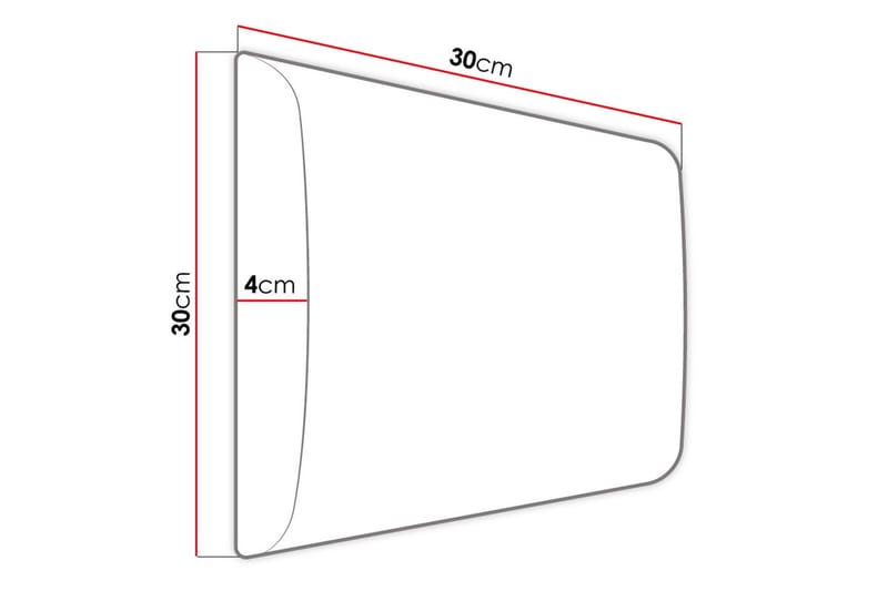 Kontinentalseng Forenza 80x200 cm+Panel 30 cm - Hvit - Komplett sengepakke