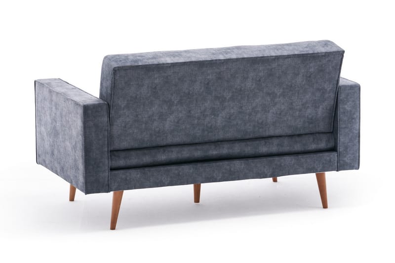 2-seters sofa Kenya - Antrasitt / Natur - 2 seter sofa