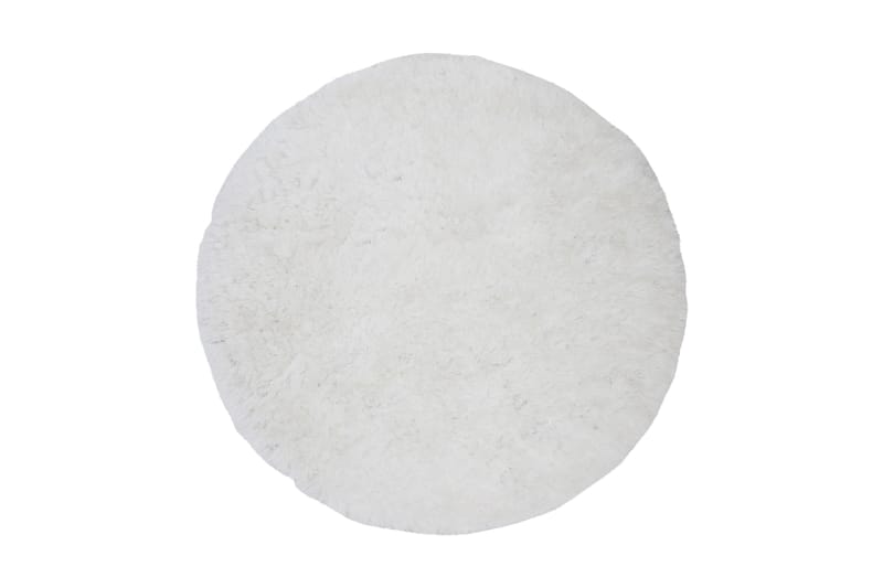 Ryematte Zacatecas Rund 200 cm - Hvit - Flatvevde tepper - Store tepper