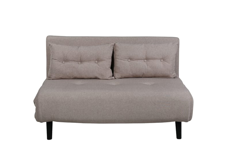 Vicky Sovesofa - Brun / Svart - Møbler - Sofaer - Sovesofaer - Forovervendt sovesofa