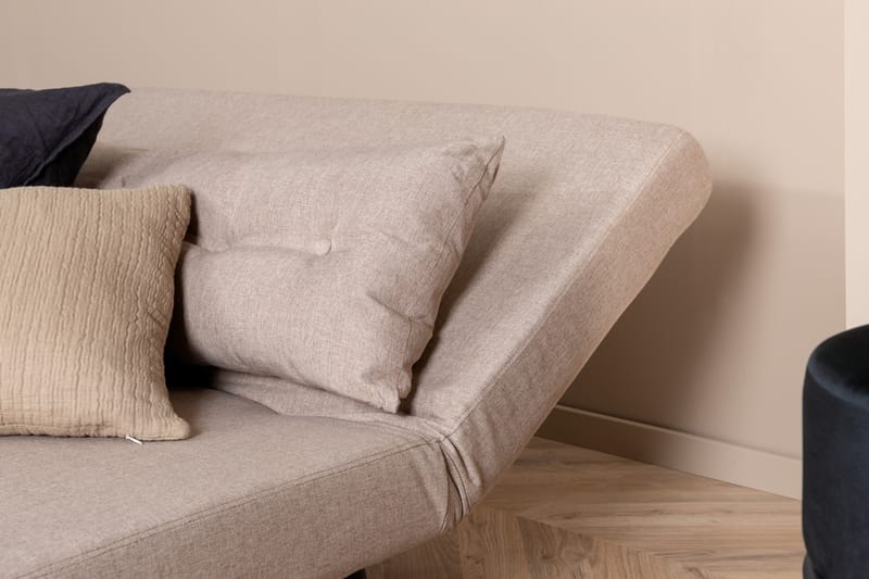 Vicky Sovesofa - Brun / Svart - Møbler - Sofaer - Sovesofaer - Forovervendt sovesofa