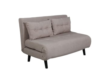 Vicky Sovesofa - Brun / Svart - Møbler - Sofaer - Sovesofaer - Forovervendt sovesofa