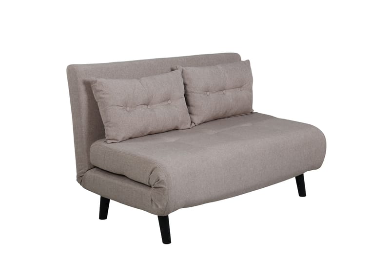 Vicky Sovesofa - Brun / Svart - Møbler - Sofaer - Sovesofaer - Forovervendt sovesofa