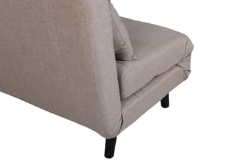 Vicky Sovesofa - Brun / Svart - Møbler - Sofaer - Sovesofaer - Forovervendt sovesofa