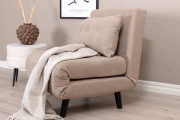 Vicky Sovesofa - Brun / Svart - Møbler - Sofaer - Sovesofaer - Forovervendt sovesofa