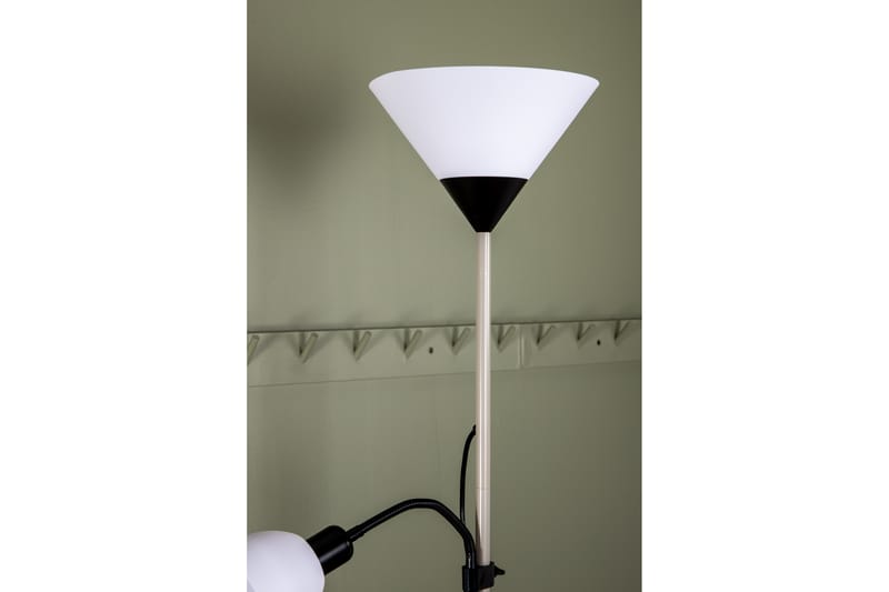 Gulvlampe Bagasi - Beige/Hvit - Lamper gang - Uplight gulvlampe - Gulvlampe