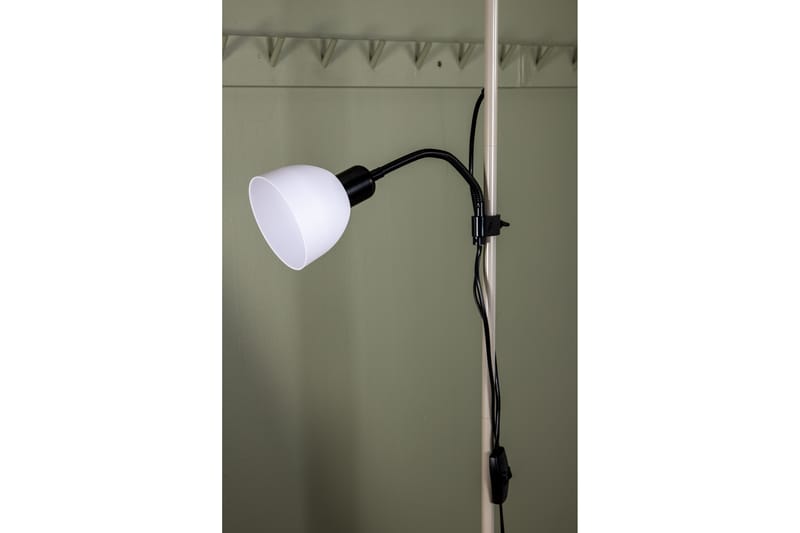 Gulvlampe Bagasi - Beige/Hvit - Lamper gang - Uplight gulvlampe - Gulvlampe
