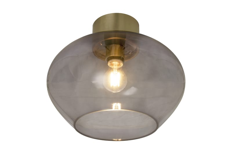 Plafond Bell Large Messing / Smoke farget - Aneta - Lamper gang - Taklampe - Takplafond - Plafond