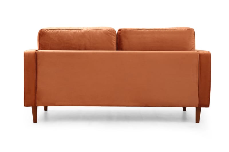 Sofa Puento 2-seters - Oransje - 2 seter sofa